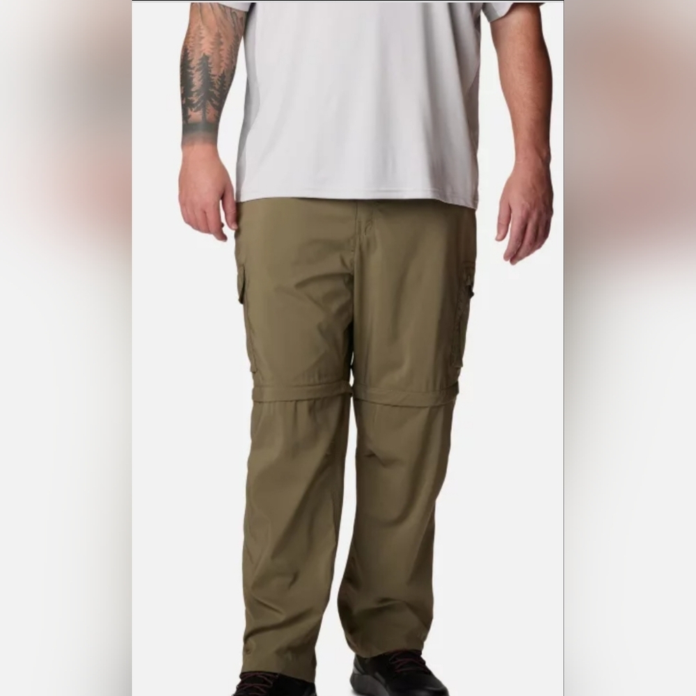 Columbia Men's Silver Ridge Utility Convertible Pants 50W 32L NWT